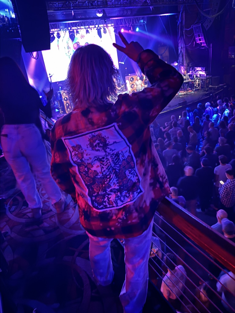 Collection of custom band shirts